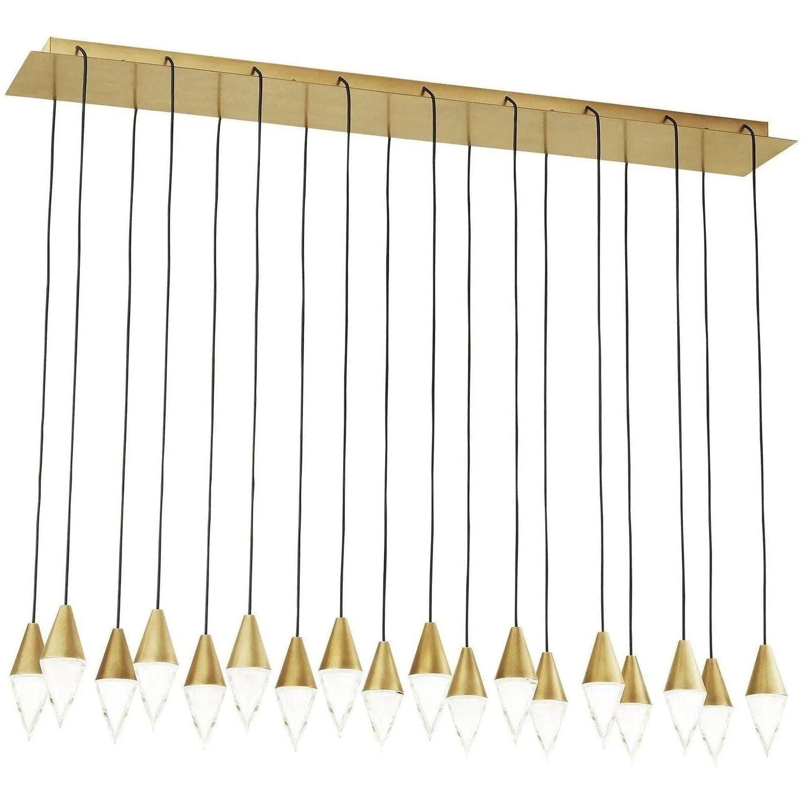 Visual Comfort Modern Collection - Turret LED Chandelier - 700TRSPTRT18TNB-LED930120 - Canada Light Shop