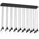 Visual Comfort Modern Collection - Turret LED Chandelier - 700TRSPTRT27TB-LED930120 - Canada Light Shop