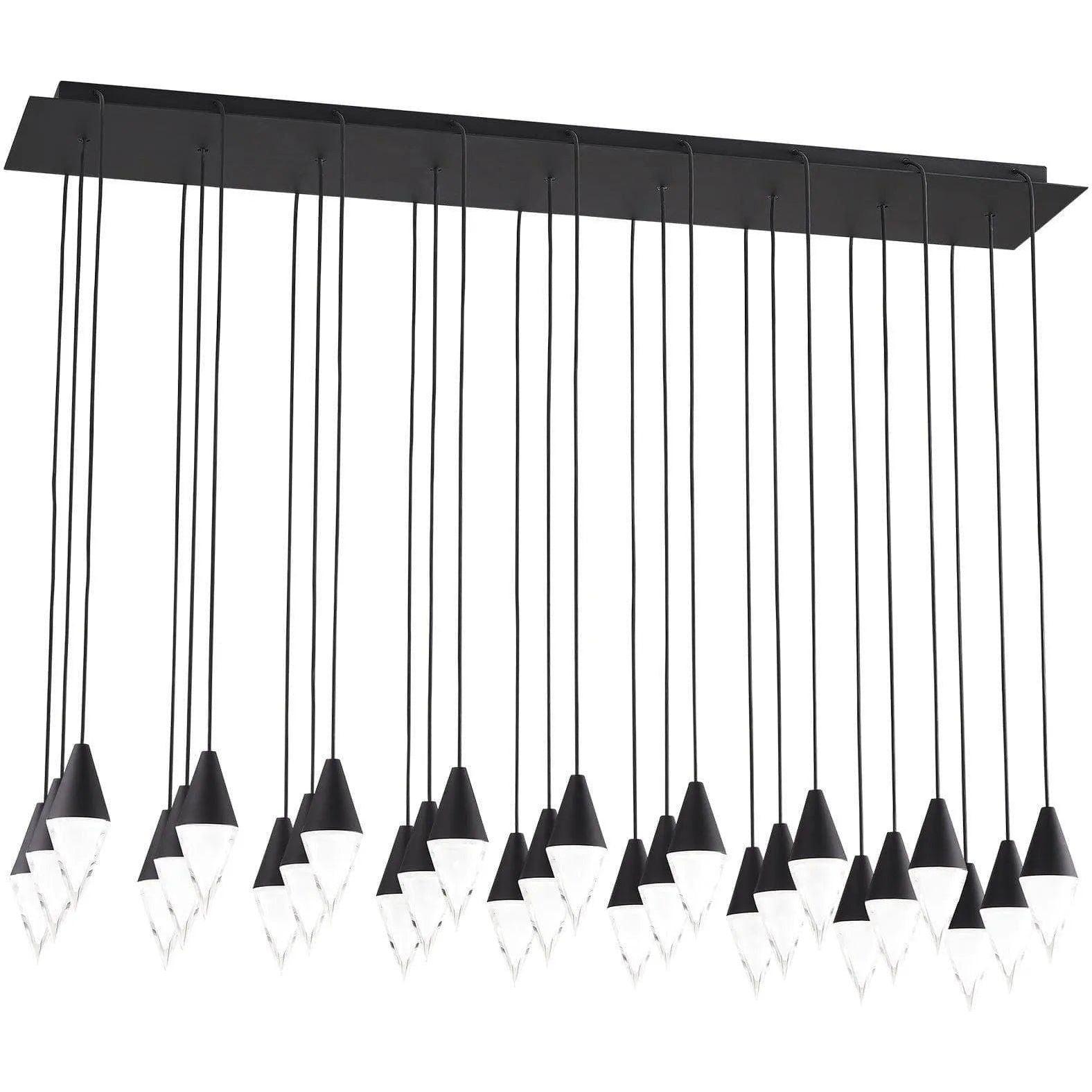 Visual Comfort Modern Collection - Turret LED Chandelier - 700TRSPTRT27TB-LED930120 - Canada Light Shop