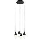 Visual Comfort Modern Collection - Turret LED Chandelier - 700TRSPTRT4RB-LED930 - Canada Light Shop