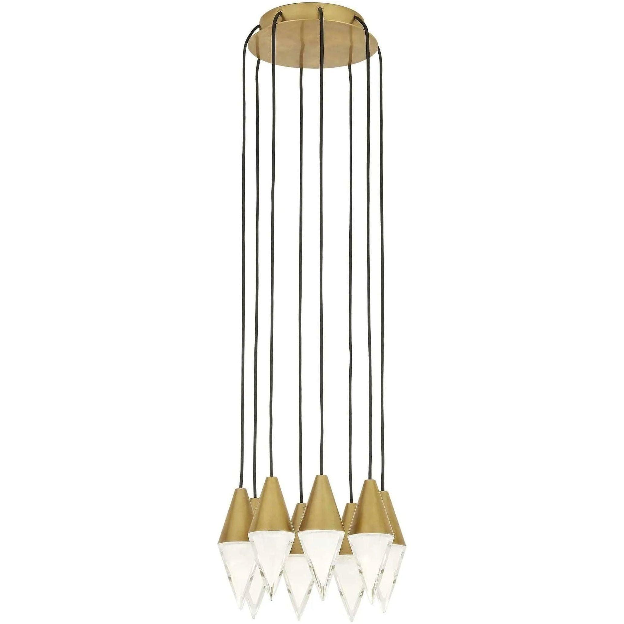 Visual Comfort Modern Collection - Turret LED Chandelier - 700TRSPTRT8RNB-LED930 - Canada Light Shop