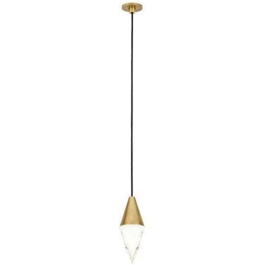 Visual Comfort Modern Collection - Turret LED Pendant - 700TRSPATRT1PB-LED930 - Canada Light Shop