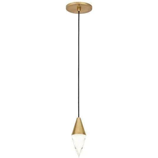 Visual Comfort Modern Collection - Turret LED Pendant - 700TRSPATRT1PB-LED930 - Canada Light Shop