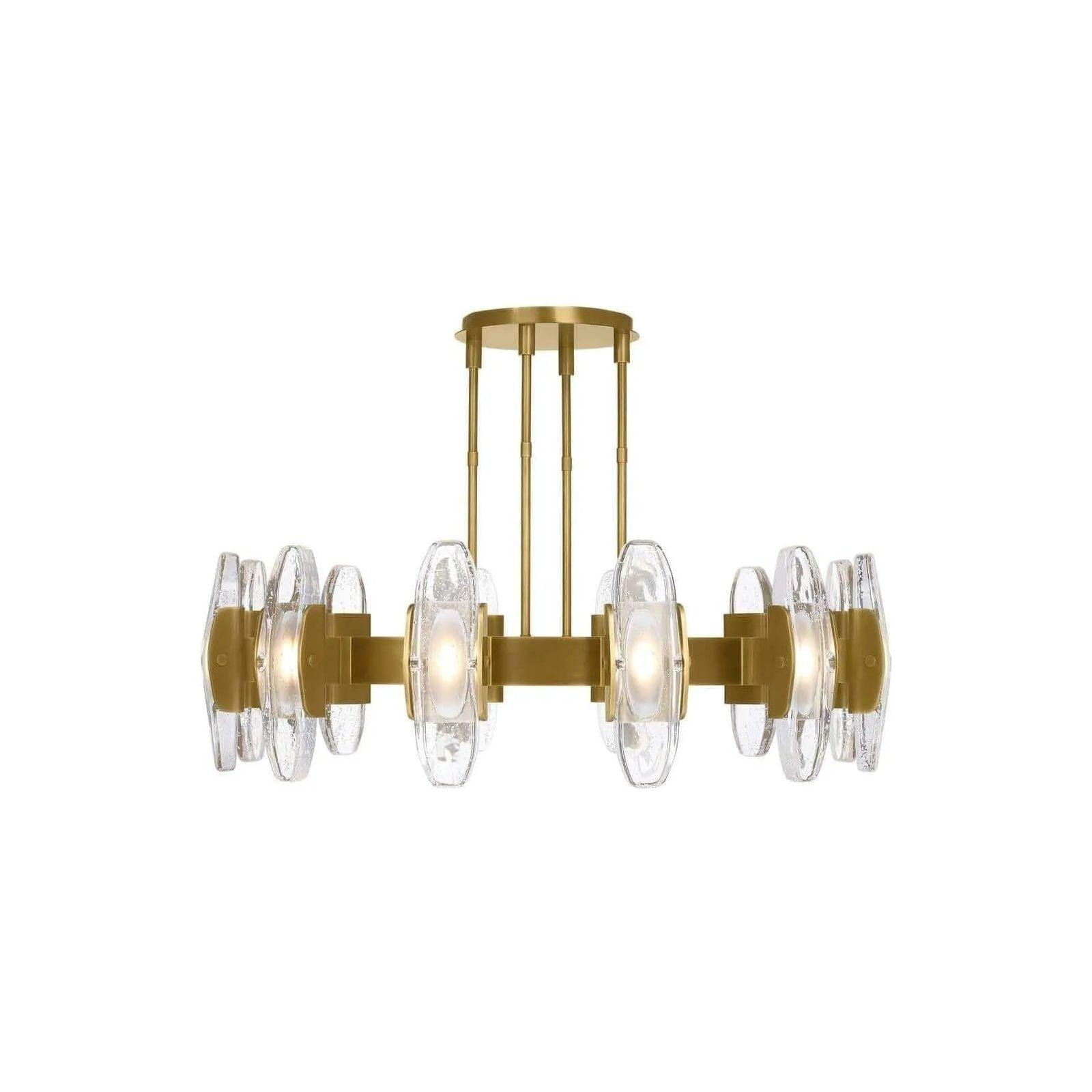 Visual Comfort Modern Collection - Wythe LED Chandelier - 700WYT12BR-LED927 - Canada Light Shop