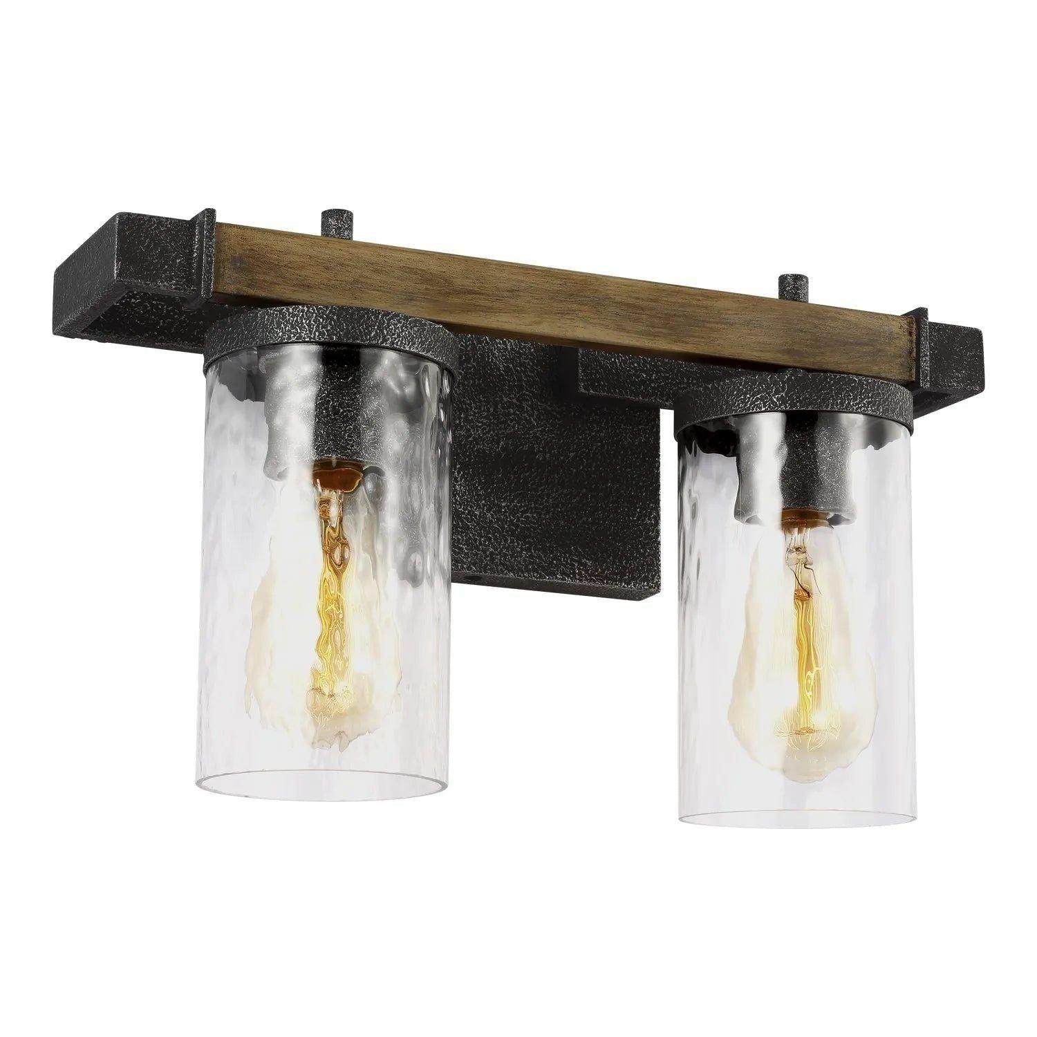 Visual Comfort Studio Collection - Angelo Vanity - VS18252DWK/SGM - Canada Light Shop