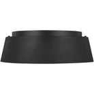 Visual Comfort Studio Collection - Asher Flush Mount - EF1005MBK - Canada Light Shop