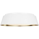 Visual Comfort Studio Collection - Asher Flush Mount - EF1005MWT - Canada Light Shop