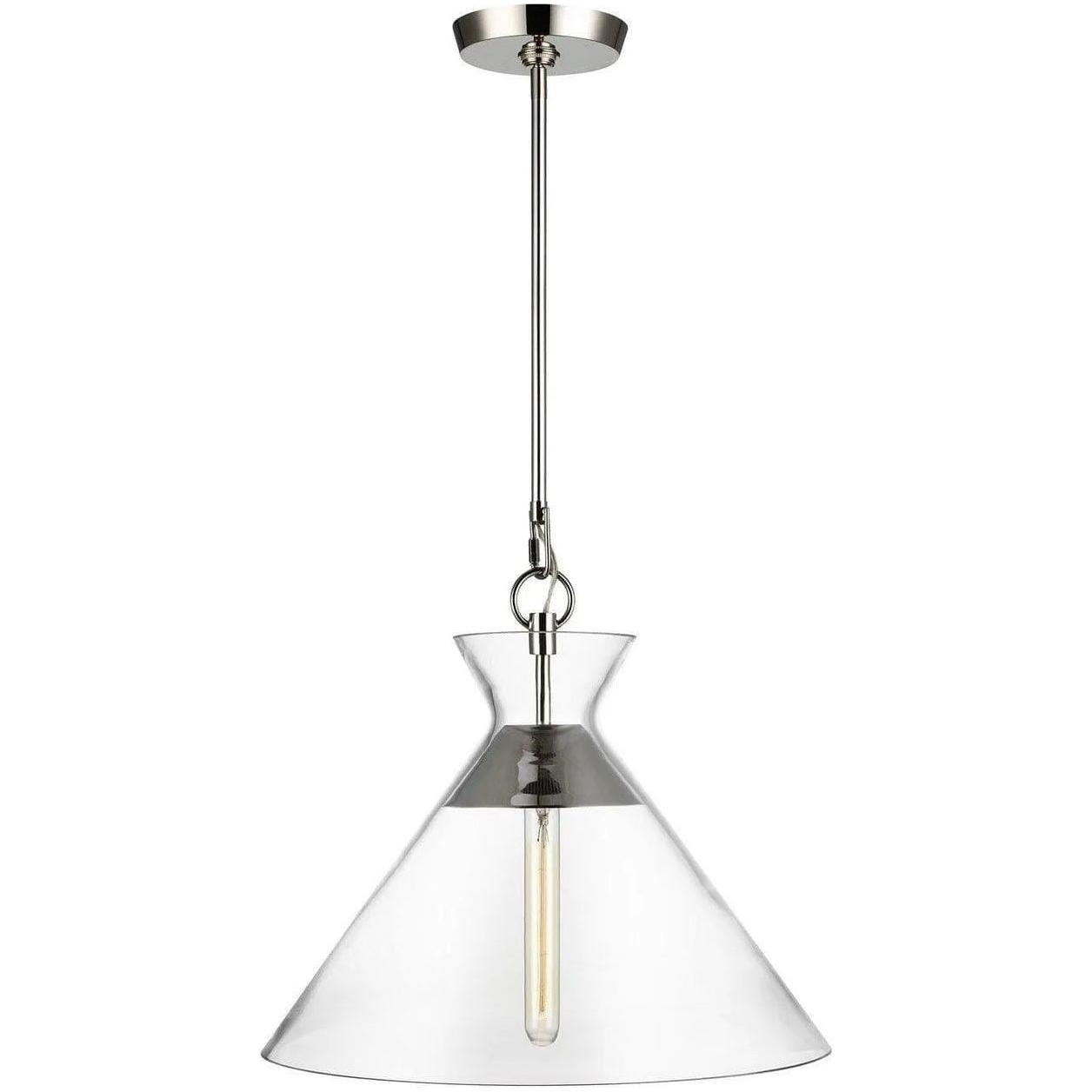 Visual Comfort Studio Collection - Atlantic Narrow Pendant - CP1031PN - Canada Light Shop
