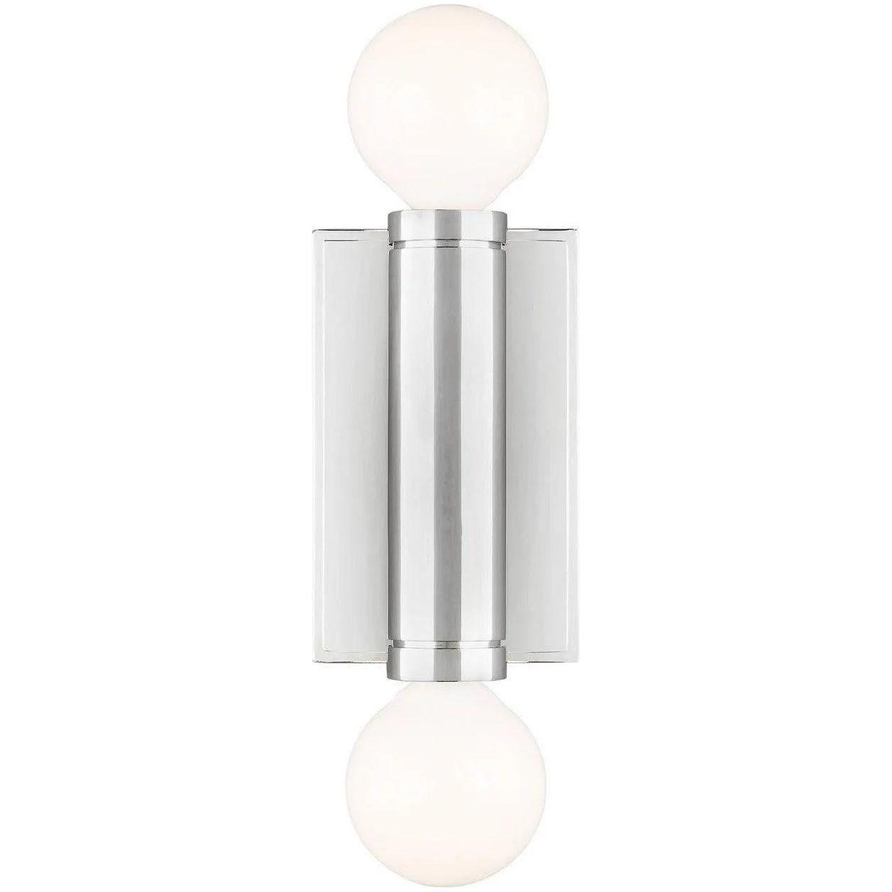 Visual Comfort Studio Collection - Beckham Modern Double Wall Sconce - TW1042PN - Canada Light Shop