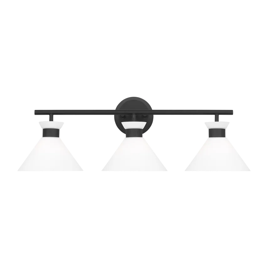 Visual Comfort Studio Collection - Belcarra Bath Vanity - DJV1013MBK - Canada Light Shop
