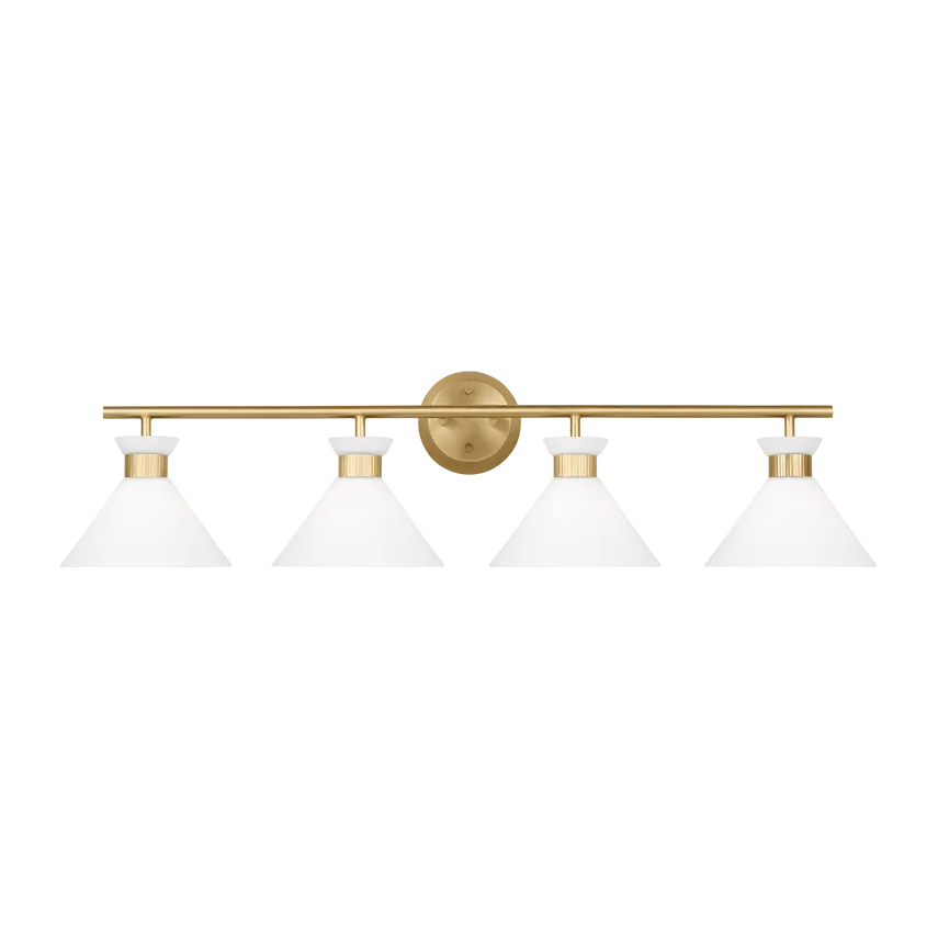 Visual Comfort Studio Collection - Belcarra Bath Vanity - DJV1014SB - Canada Light Shop