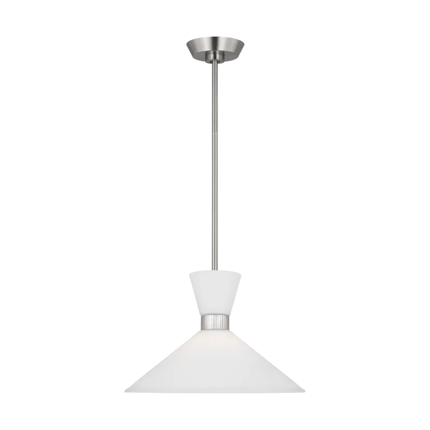 Visual Comfort Studio Collection - Belcarra Pendant - DJP1091BS - Canada Light Shop