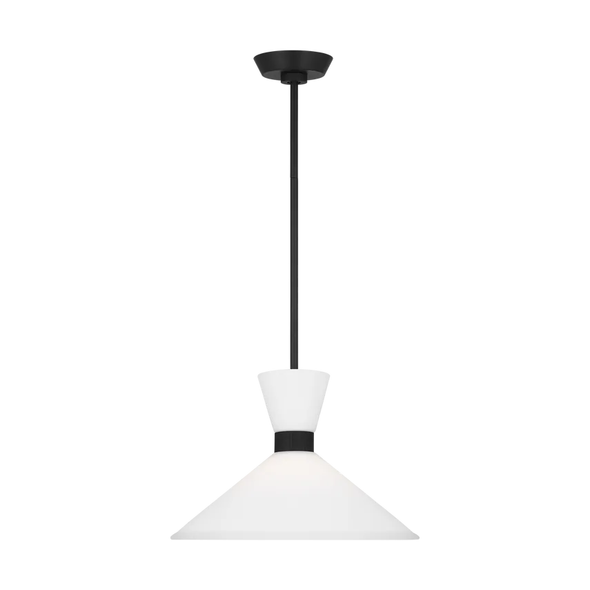 Visual Comfort Studio Collection - Belcarra Pendant - DJP1091MBK - Canada Light Shop