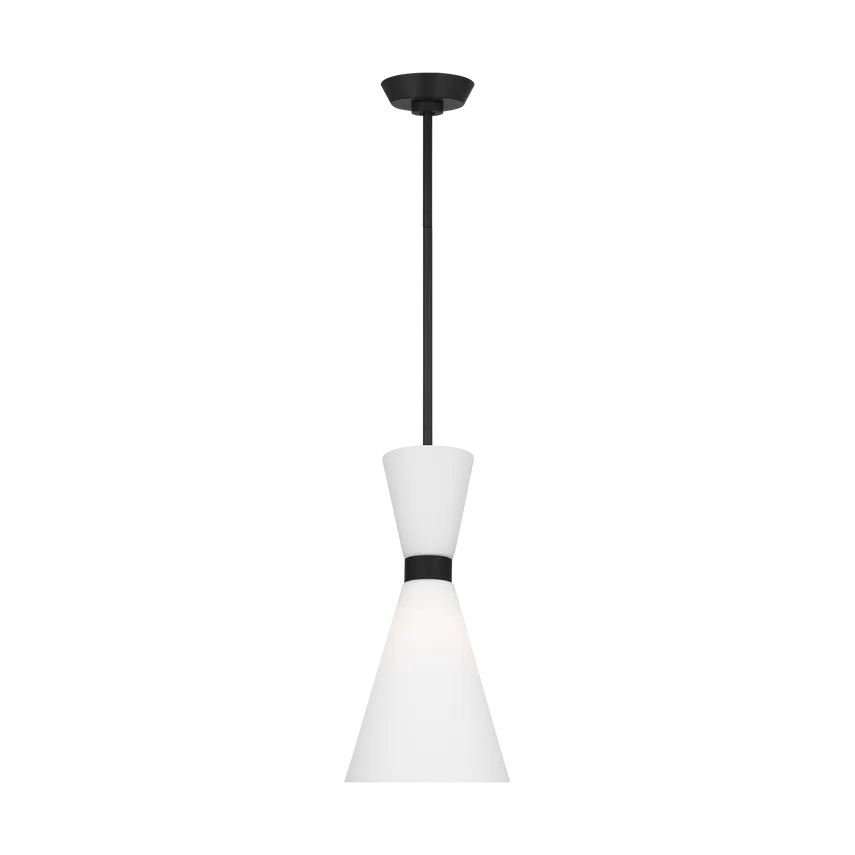 Visual Comfort Studio Collection - Belcarra Pendant - DJP1101MBK - Canada Light Shop