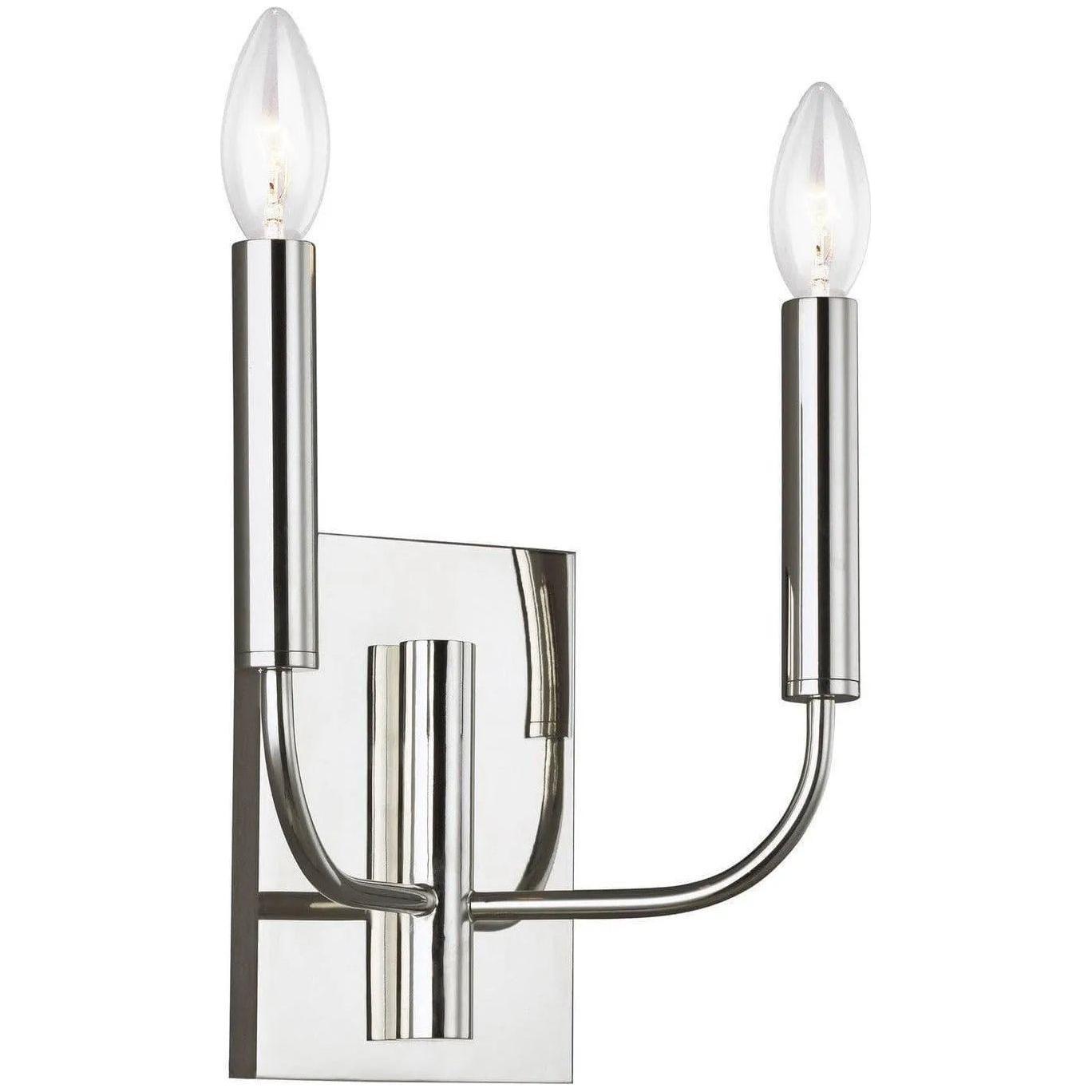 Visual Comfort Studio Collection - Brianna Wall Sconce - EW1002PN - Canada Light Shop