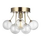 Visual Comfort Studio Collection - Bronzeville Semi-Flush Mount - 7714301-848 - Canada Light Shop