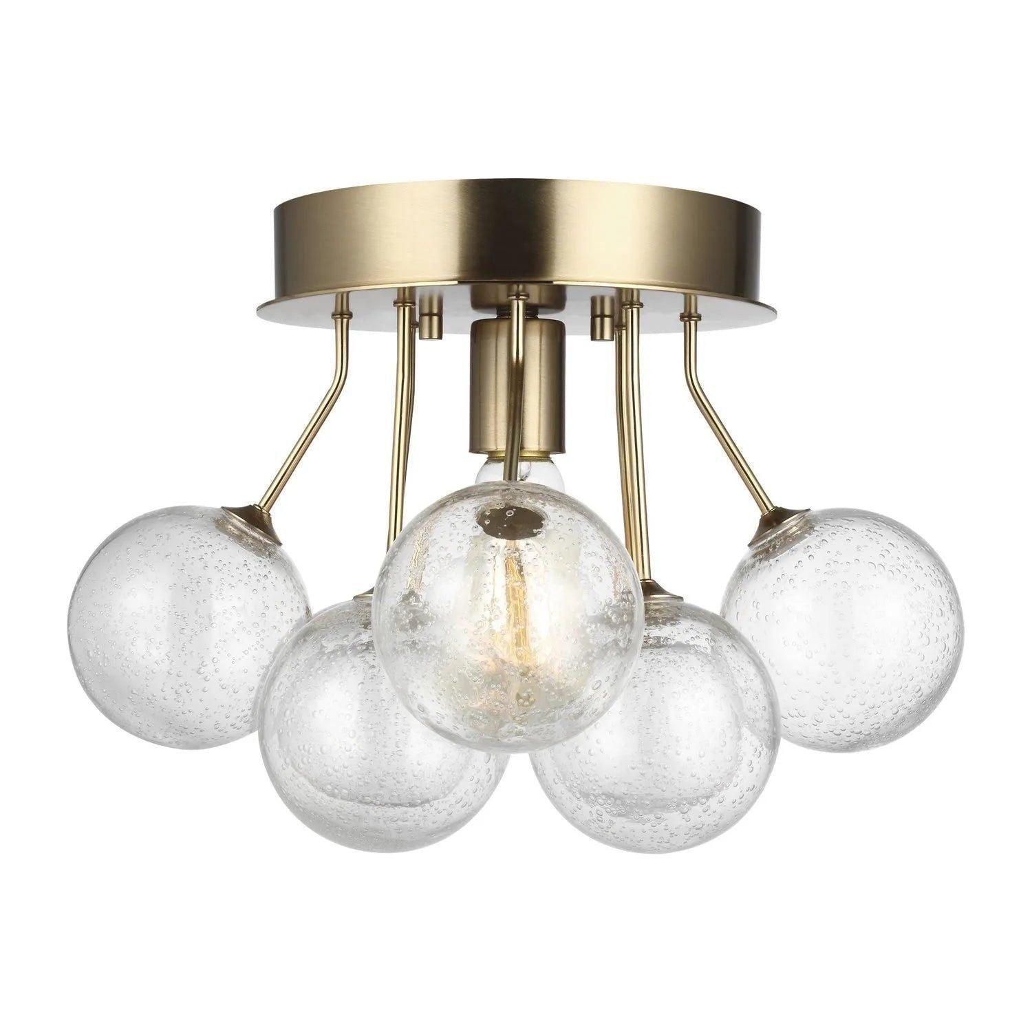 Visual Comfort Studio Collection - Bronzeville Semi-Flush Mount - 7714301-848 - Canada Light Shop