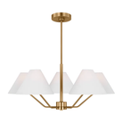 Visual Comfort Studio Collection - Burke Chandelier - DJC1005SB - Canada Light Shop