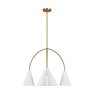 Visual Comfort Studio Collection - Cambre LED Chandelier - KC1113MWTBBS-L1 - Canada Light Shop