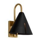 Visual Comfort Studio Collection - Cambre LED Task Wall Sconce - KW1131MBKBBS-L1 - Canada Light Shop