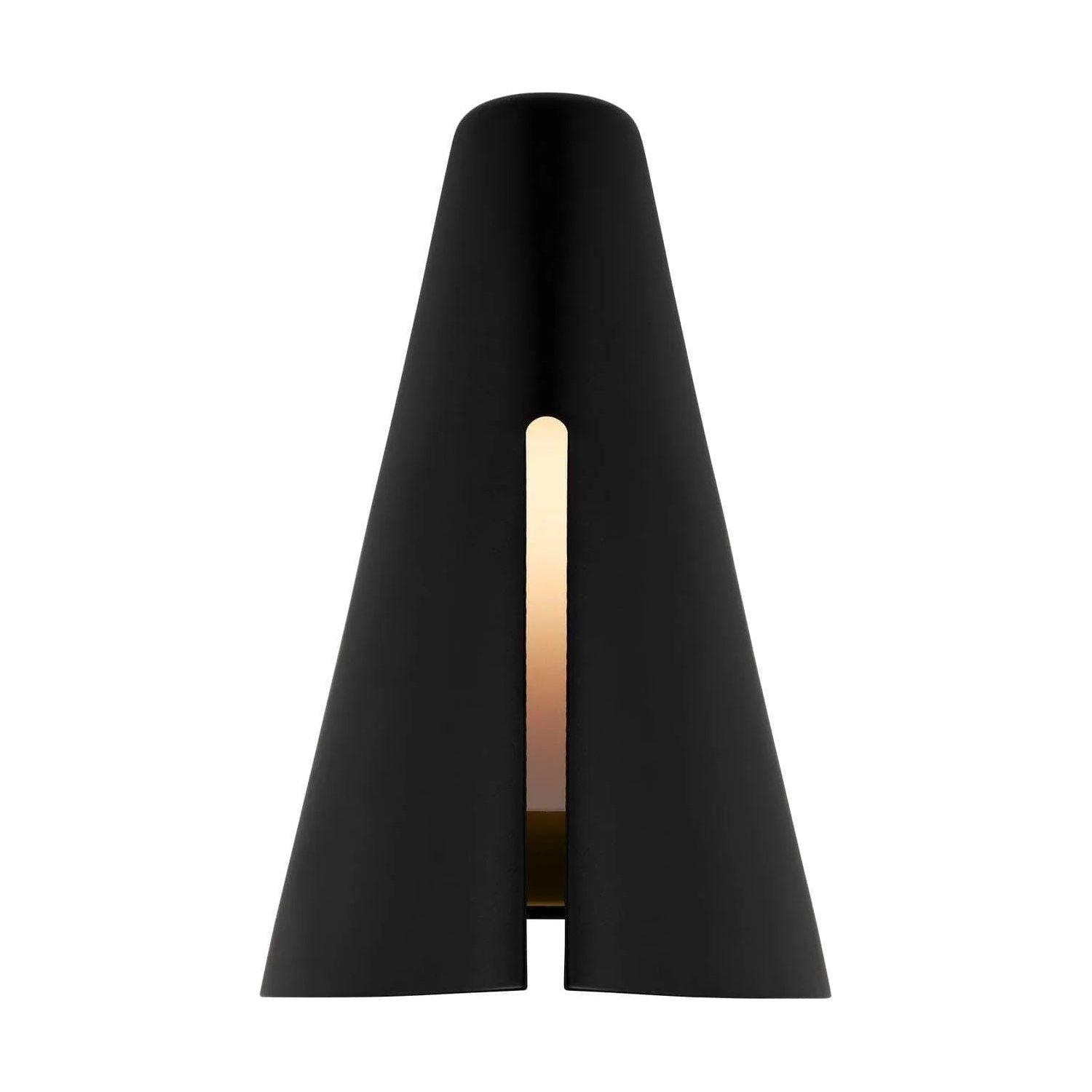 Visual Comfort Studio Collection - Cambre LED Wall Sconce - KW1141MBKBBS-L1 - Canada Light Shop