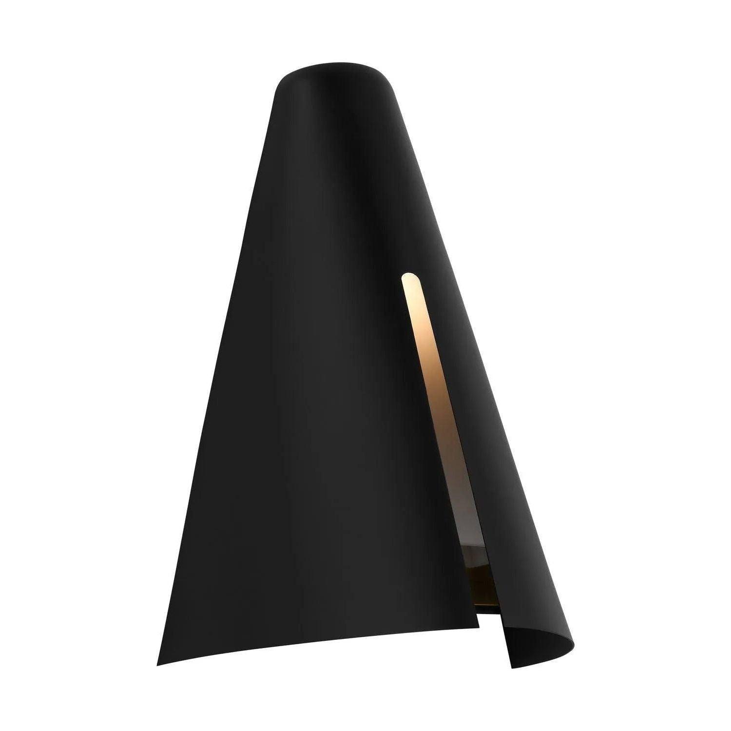 Visual Comfort Studio Collection - Cambre LED Wall Sconce - KW1151MBKBBS-L1 - Canada Light Shop