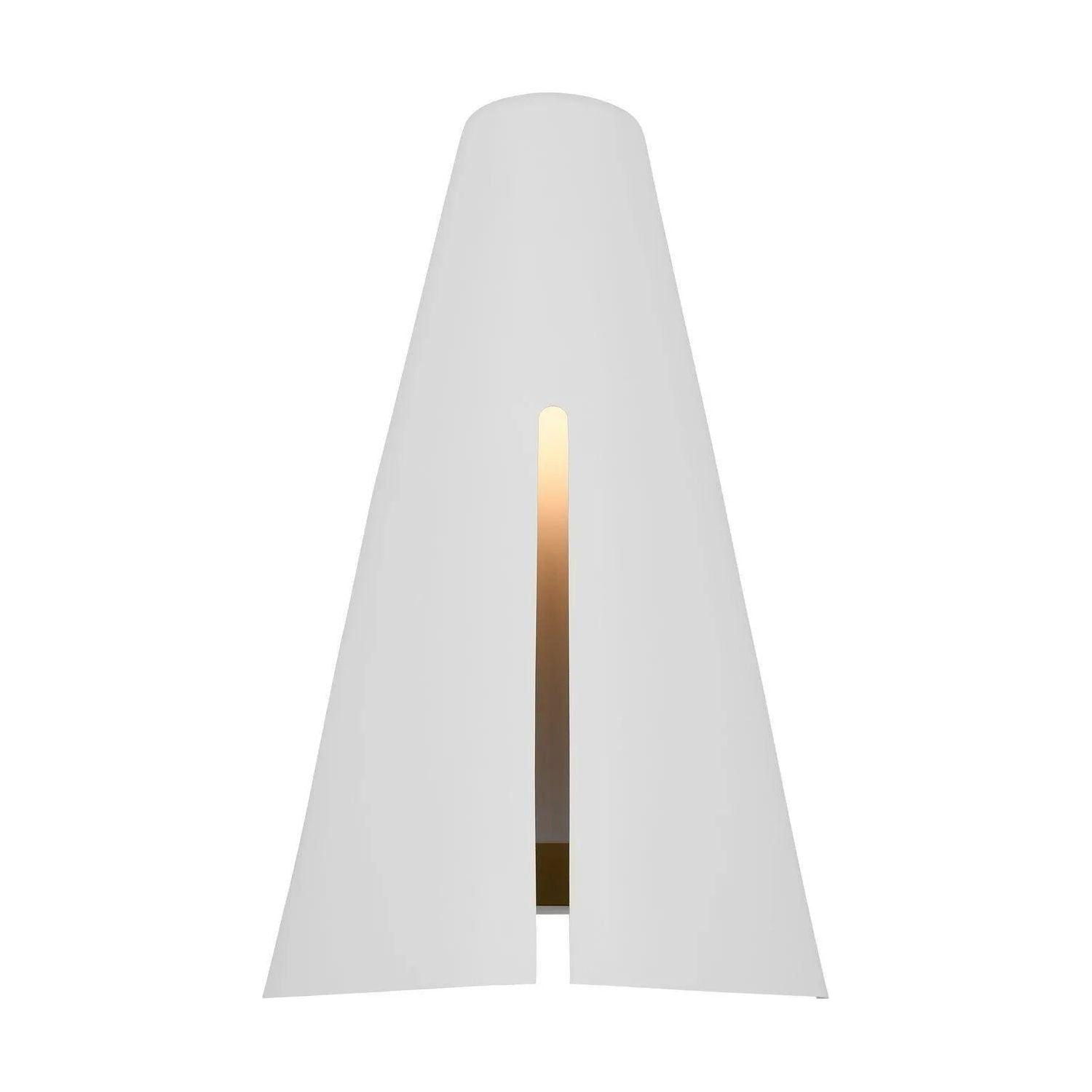 Visual Comfort Studio Collection - Cambre LED Wall Sconce - KW1151MWTBBS-L1 - Canada Light Shop