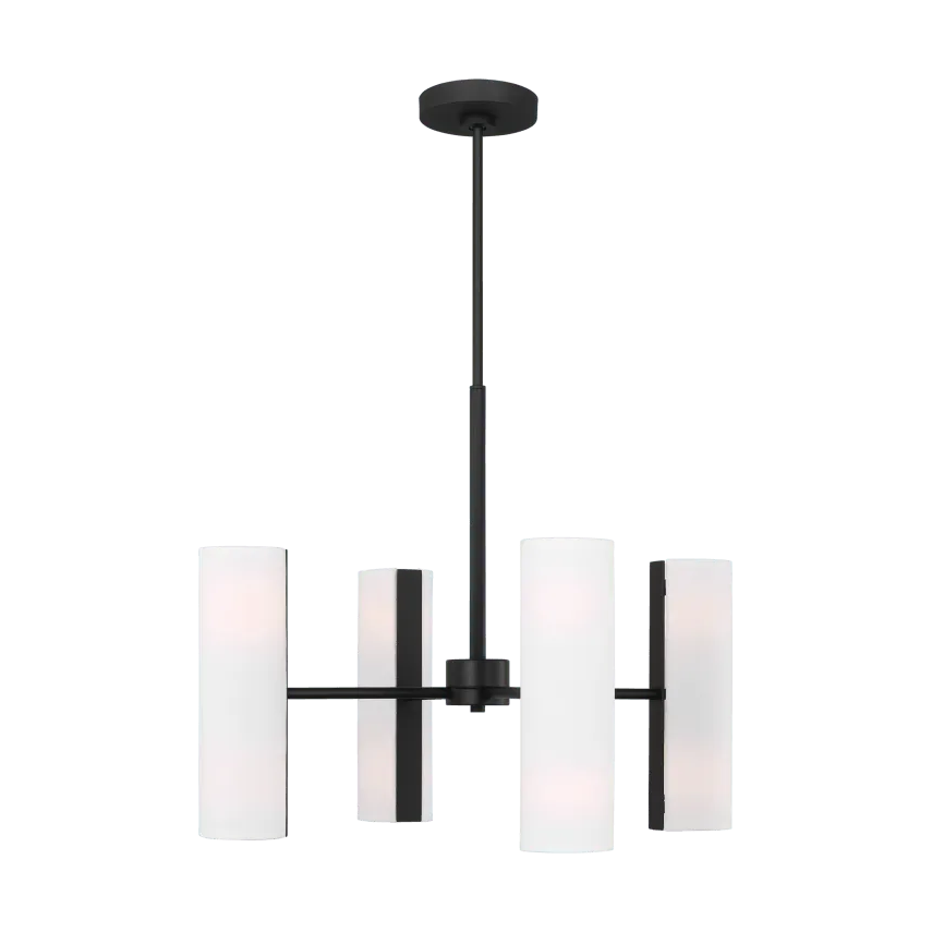 Visual Comfort Studio Collection - Capalino Chandelier - DJC1048MBK - Canada Light Shop