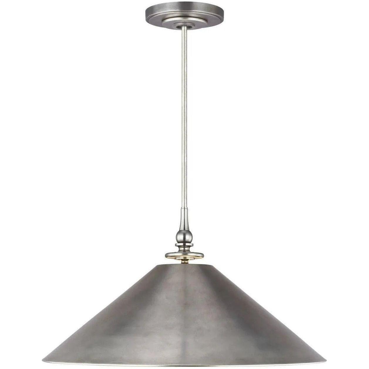 Visual Comfort Studio Collection - Capri Wide Pendant - TP1001ANL - Canada Light Shop