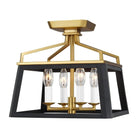 Visual Comfort Studio Collection - Carlow Flush Mount - CF1084MBKBBS - Canada Light Shop