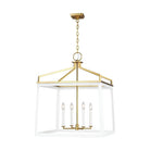 Visual Comfort Studio Collection - Carlow Lantern - CC1544MWTBBS - Canada Light Shop
