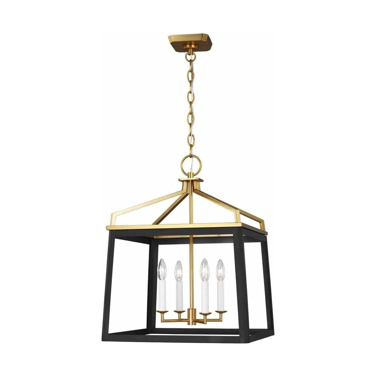 Visual Comfort Studio Collection - Carlow Lantern - CC1554MBKBBS - Canada Light Shop
