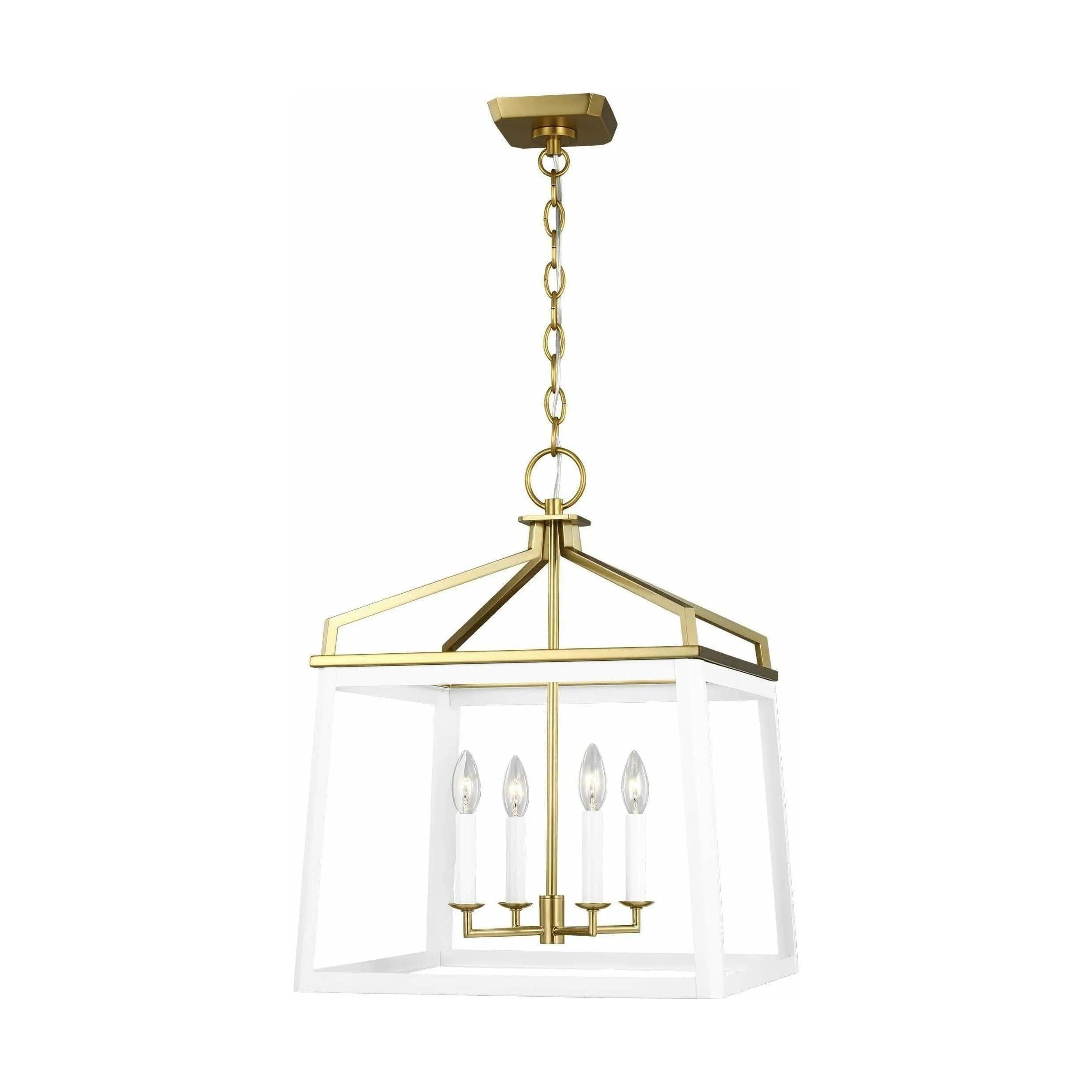 Visual Comfort Studio Collection - Carlow Lantern - CC1554MWTBBS - Canada Light Shop