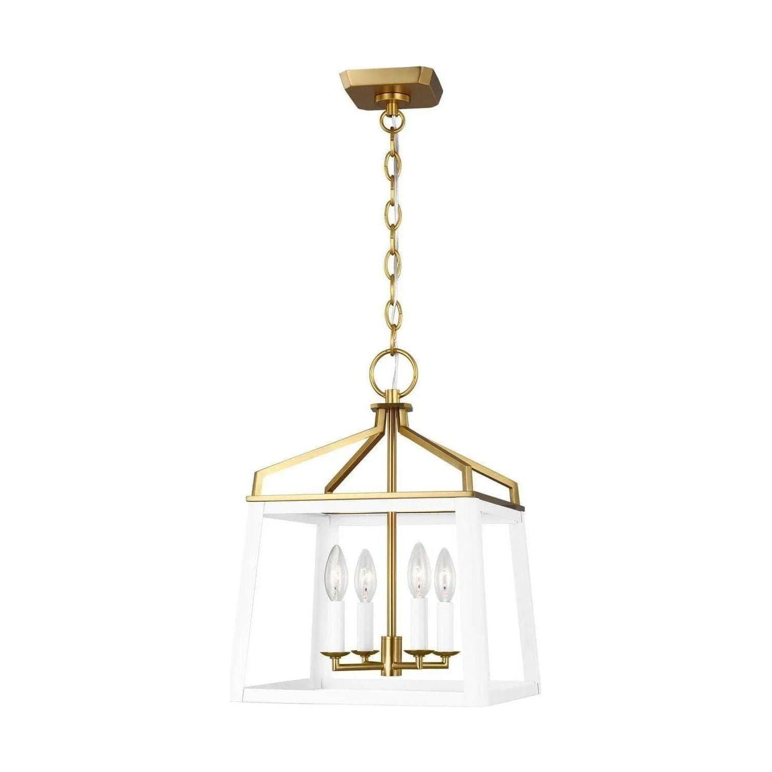 Visual Comfort Studio Collection - Carlow Lantern - CC1564MWTBBS - Canada Light Shop