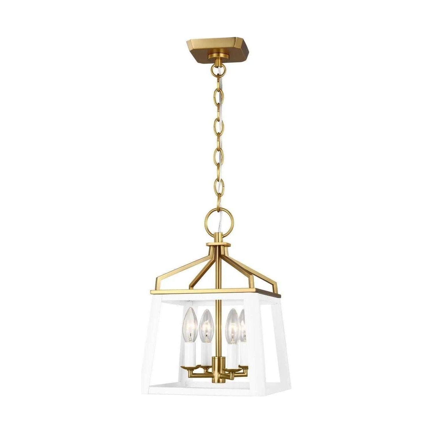 Visual Comfort Studio Collection - Carlow Lantern - CC1574MWTBBS - Canada Light Shop