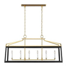 Visual Comfort Studio Collection - Carlow Linear Lantern - CC1586MBKBBS - Canada Light Shop