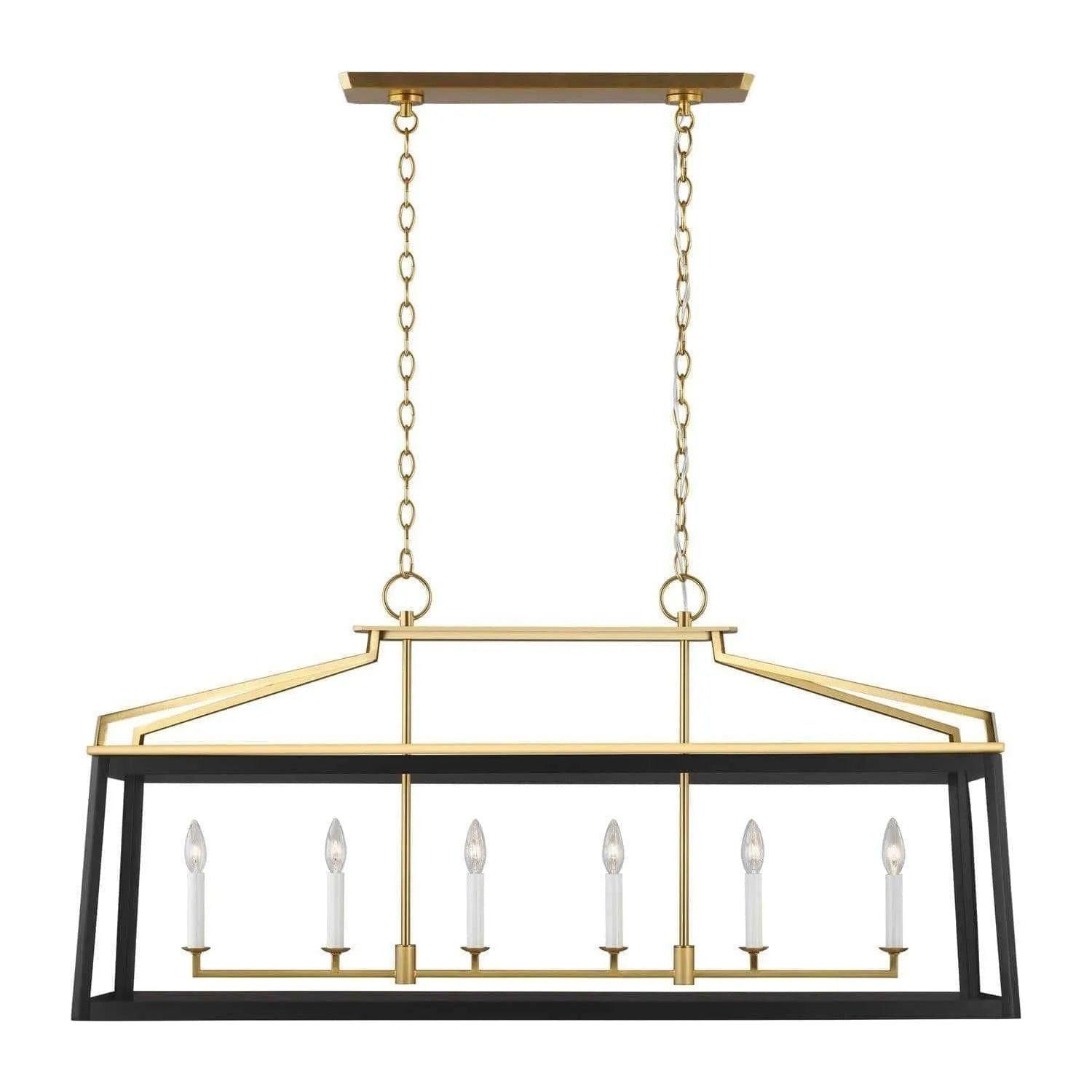 Visual Comfort Studio Collection - Carlow Linear Lantern - CC1586MBKBBS - Canada Light Shop