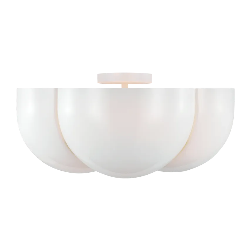 Visual Comfort Studio Collection - Cheverny Semi-Flush Mount - LXF1004BBS - Canada Light Shop