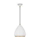 Visual Comfort Studio Collection - Clasica Medium Pendant - TP1121MWTBBS - Canada Light Shop