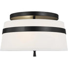 Visual Comfort Studio Collection - Cordtlandt Semi-Flush Mount - AF1143AI - Canada Light Shop