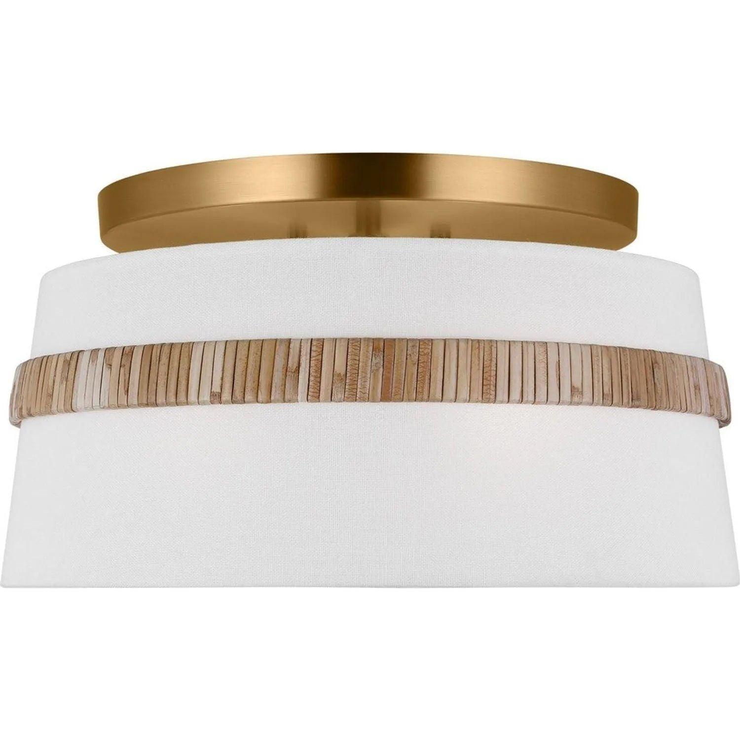 Visual Comfort Studio Collection - Cordtlandt Semi-Flush Mount - AF1143RTN - Canada Light Shop