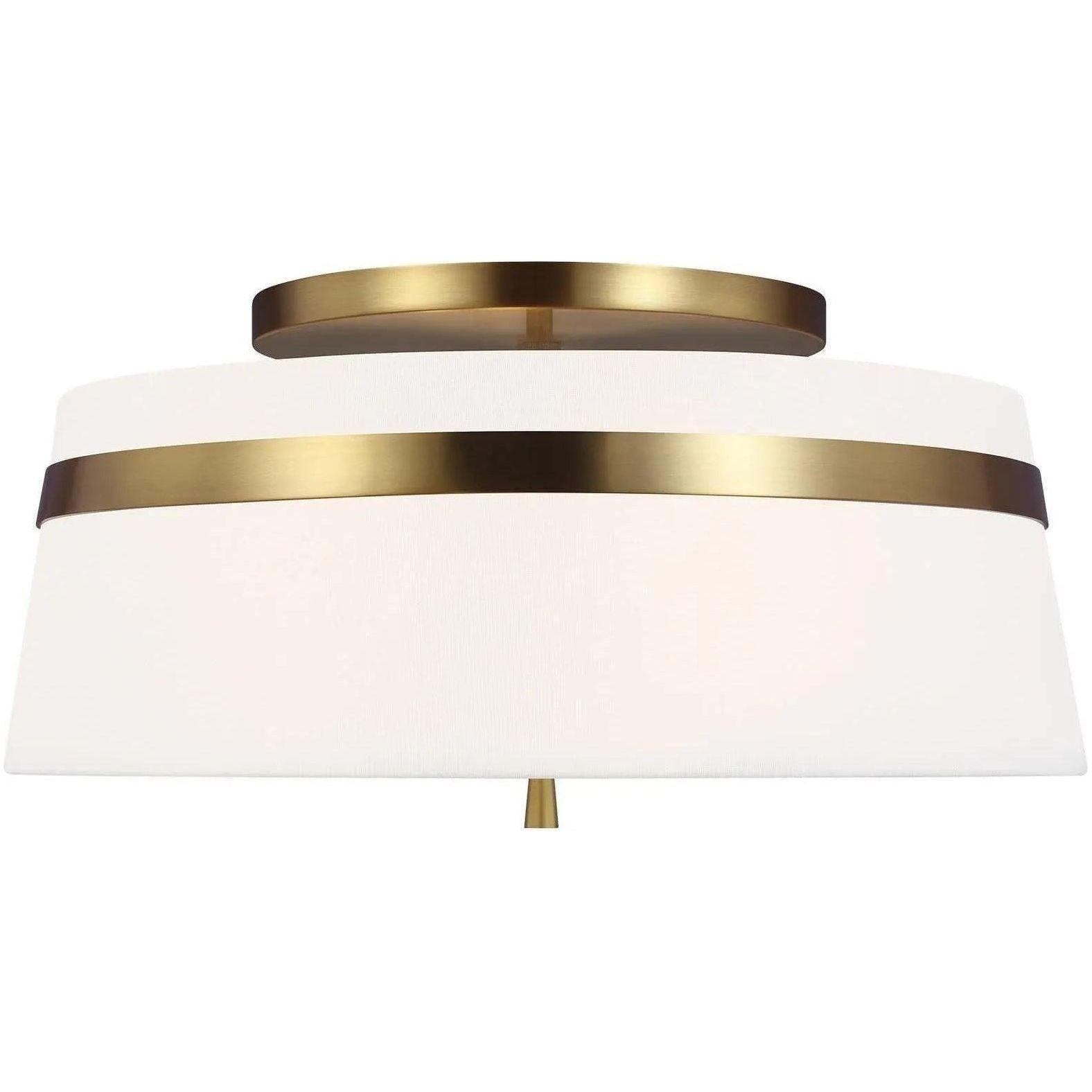 Visual Comfort Studio Collection - Cordtlandt Semi-Flush Mount - AF1153BBS - Canada Light Shop