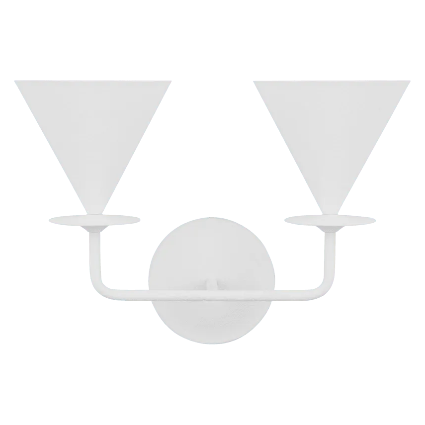 Visual Comfort Studio Collection - Cornet Doube Wall Sconce - LXW1052CPST - Canada Light Shop