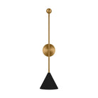 Visual Comfort Studio Collection - Cosmo Bath Fixture - AEW1041MBKBBS - Canada Light Shop