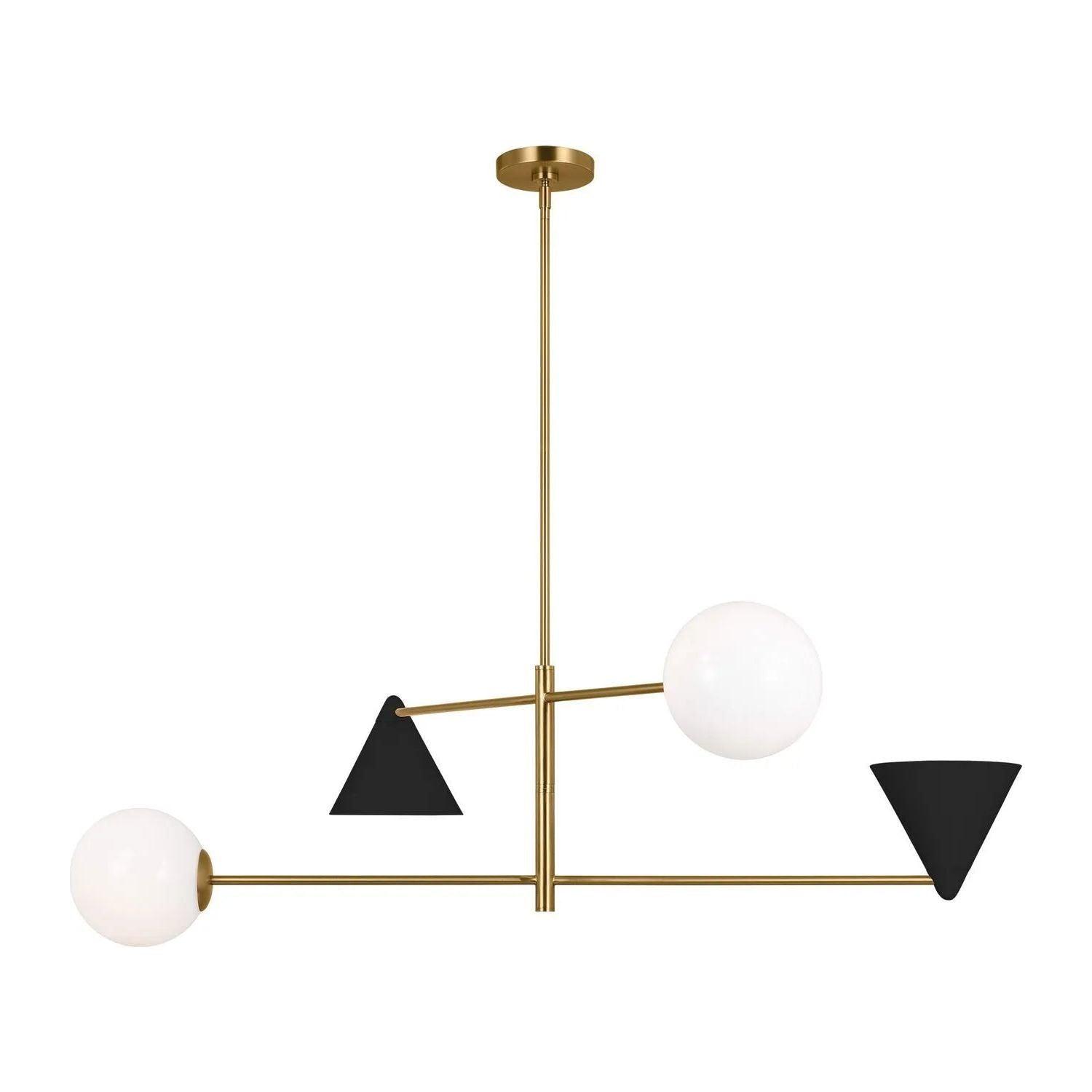 Visual Comfort Studio Collection - Cosmo Chandelier - AEC1094MBKBBS - Canada Light Shop
