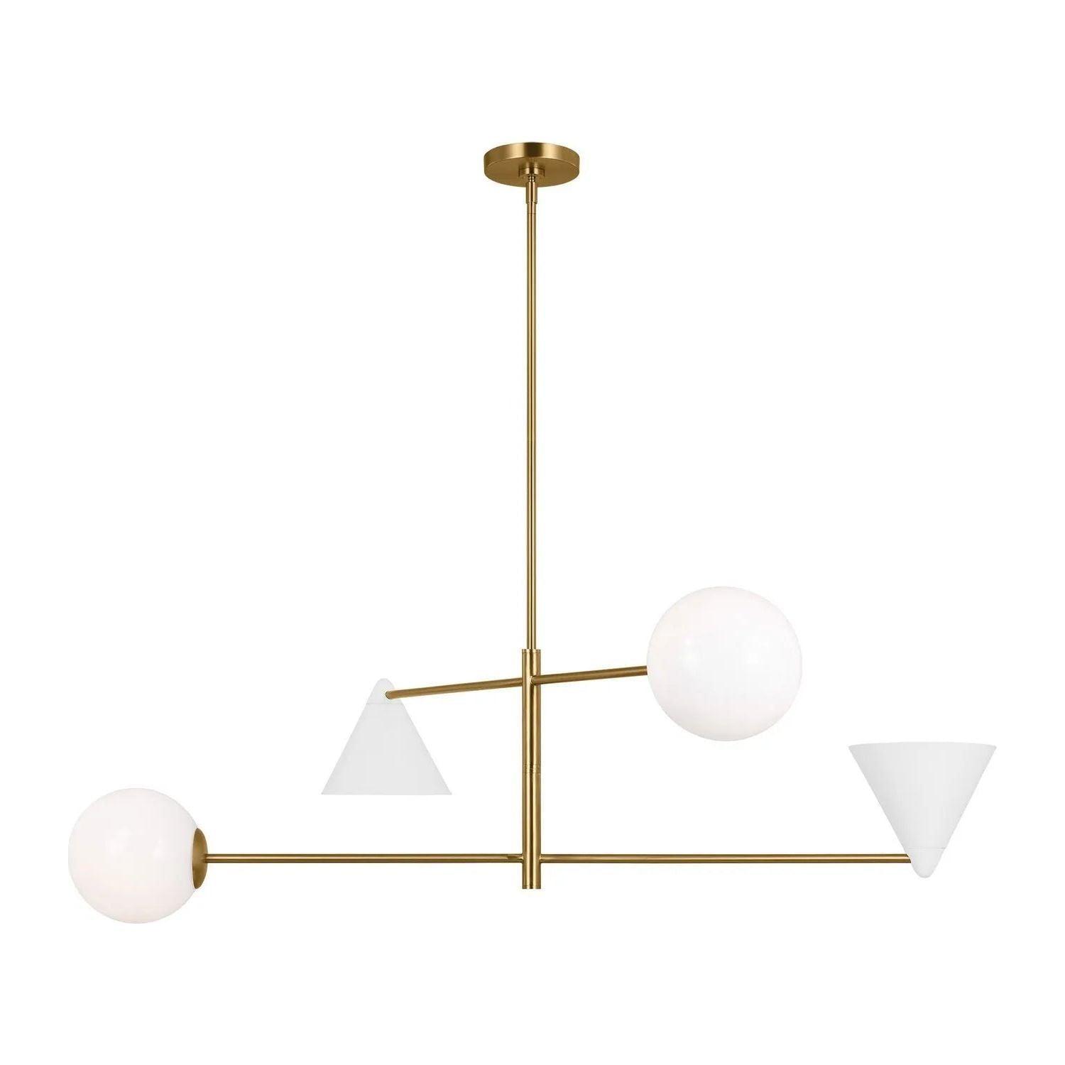 Visual Comfort Studio Collection - Cosmo Chandelier - AEC1094MWTBBS - Canada Light Shop
