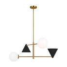 Visual Comfort Studio Collection - Cosmo Chandelier - AEC1104MBKBBS - Canada Light Shop