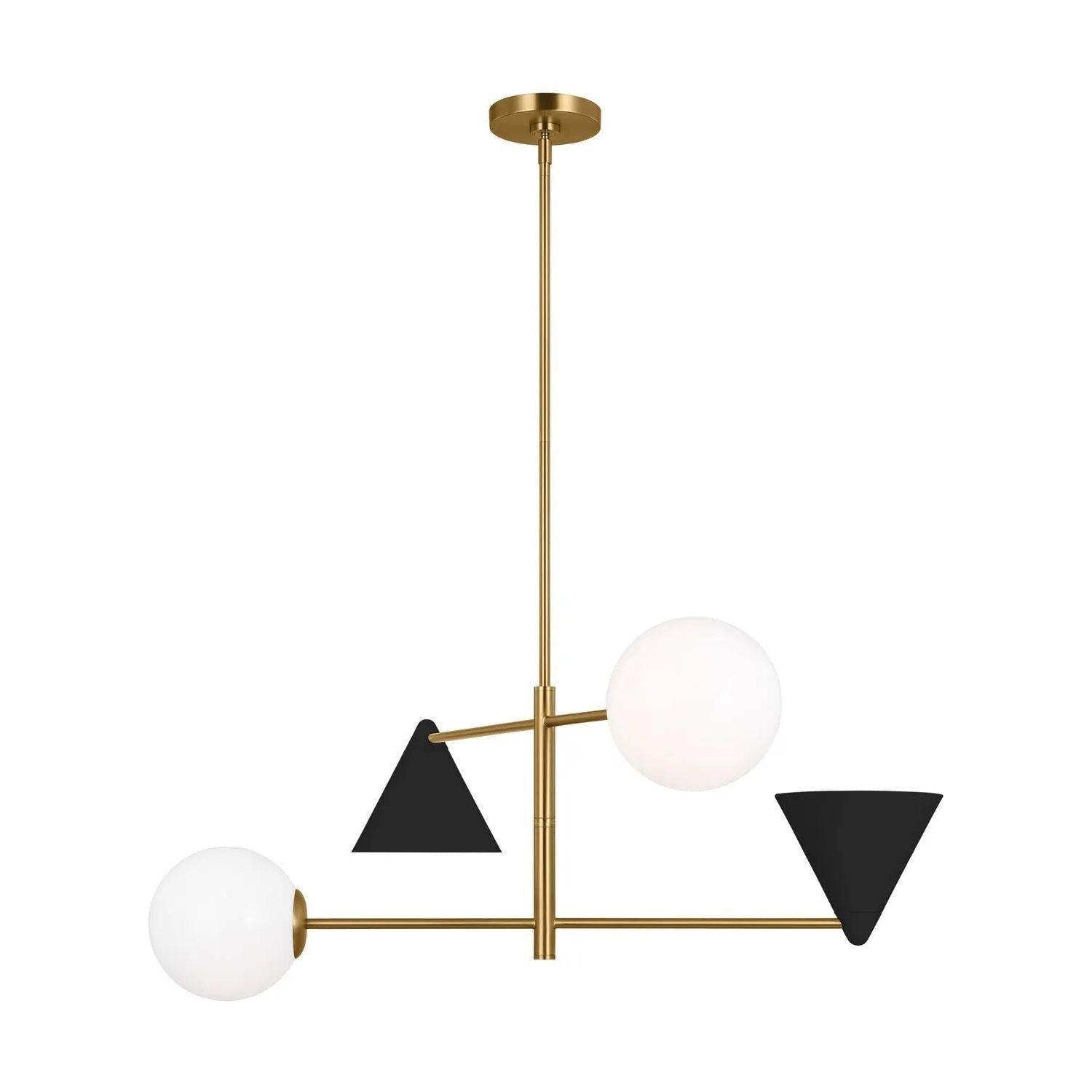 Visual Comfort Studio Collection - Cosmo Chandelier - AEC1104MBKBBS - Canada Light Shop