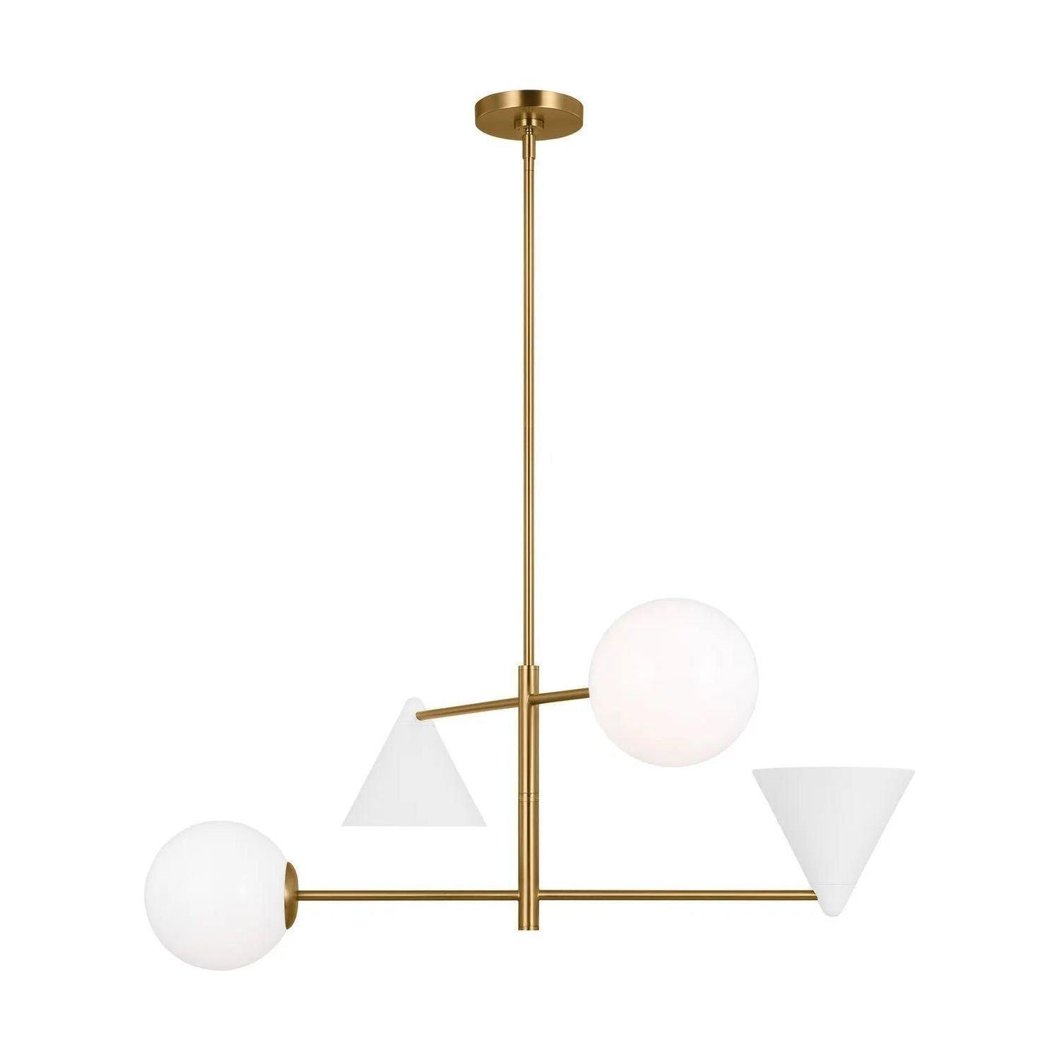 Visual Comfort Studio Collection - Cosmo Chandelier - AEC1104MWTBBS - Canada Light Shop