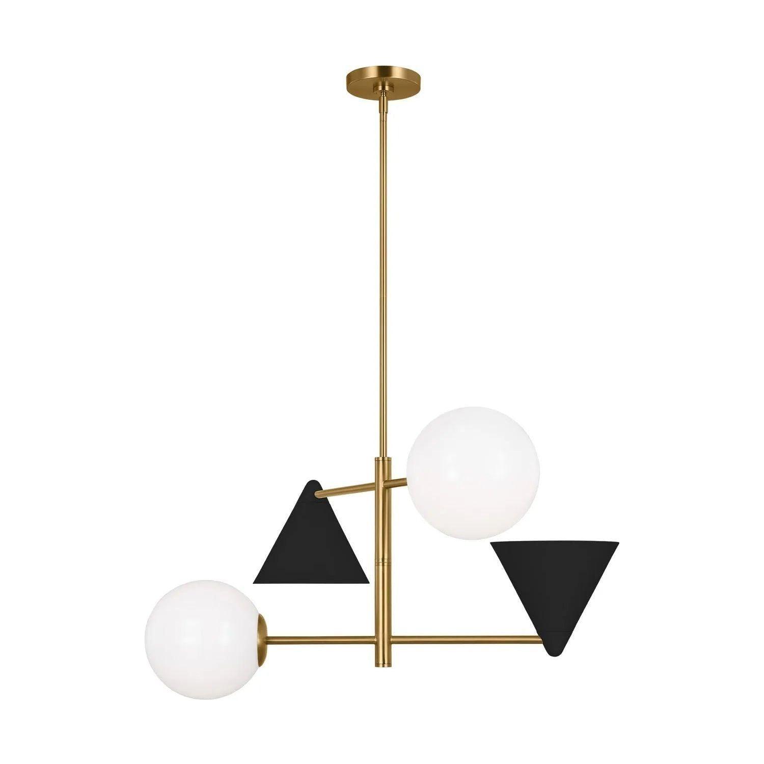 Visual Comfort Studio Collection - Cosmo Chandelier - AEC1114MBKBBS - Canada Light Shop